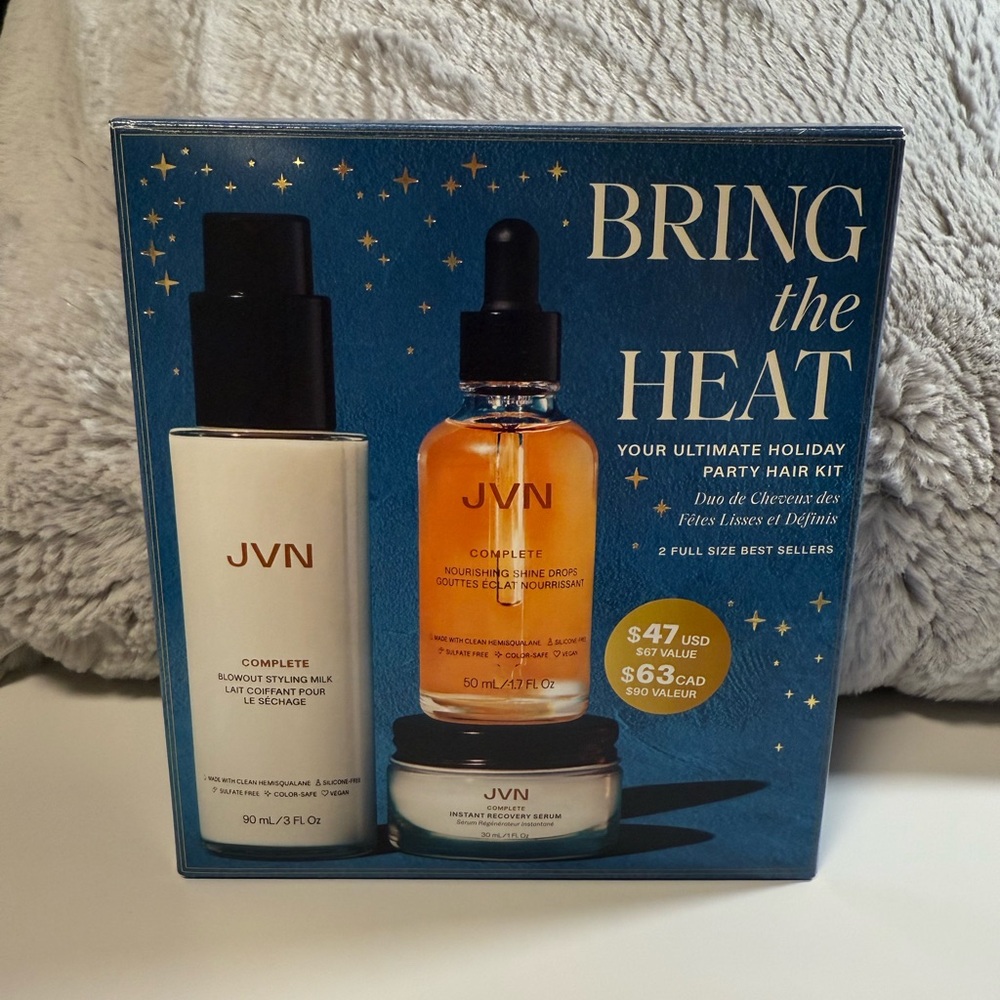 JVN Bring the Heat Trio Hair Set